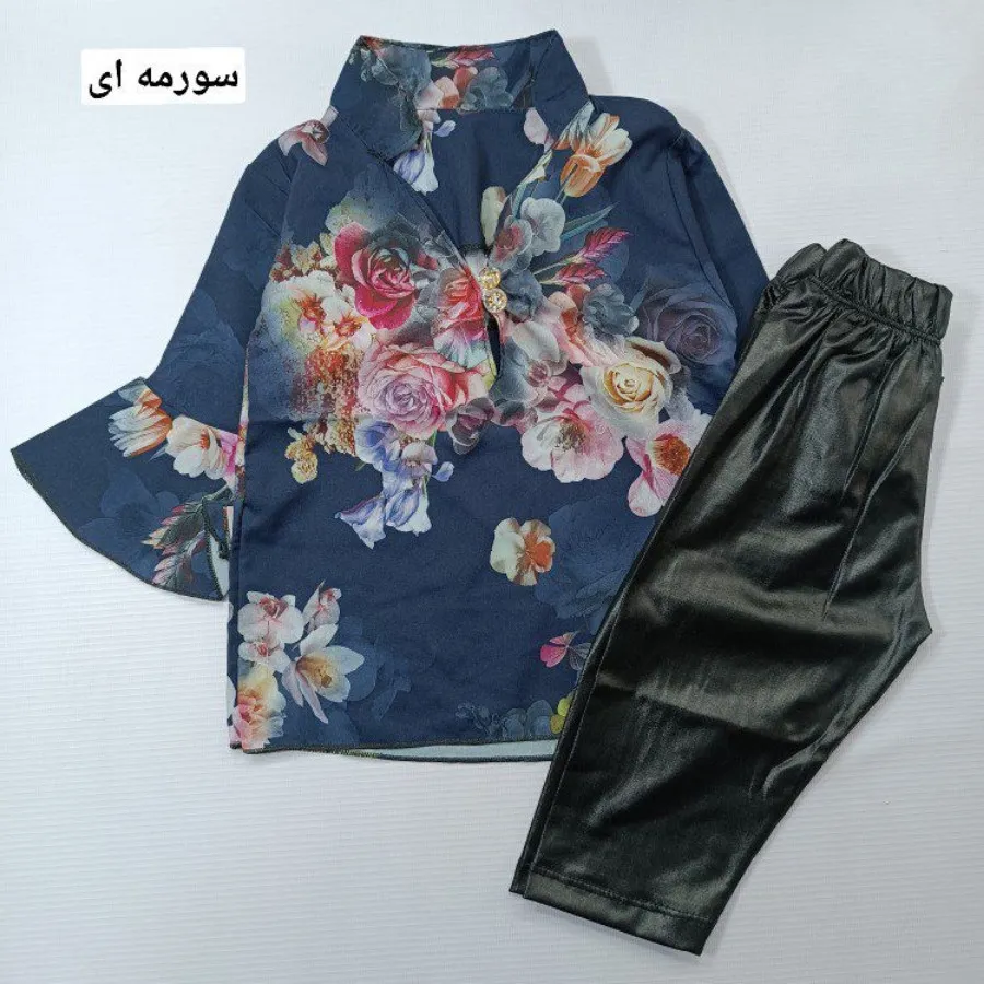 تیشرت شلوارک یقه ژاپنی