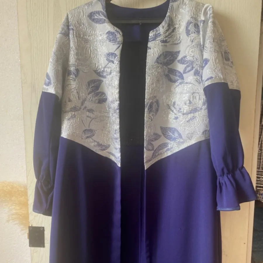 مانتو کرپ -ژاکارد