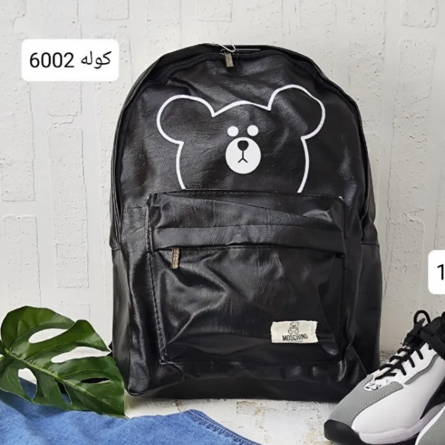 کوله پشتی دخترانه خرسی