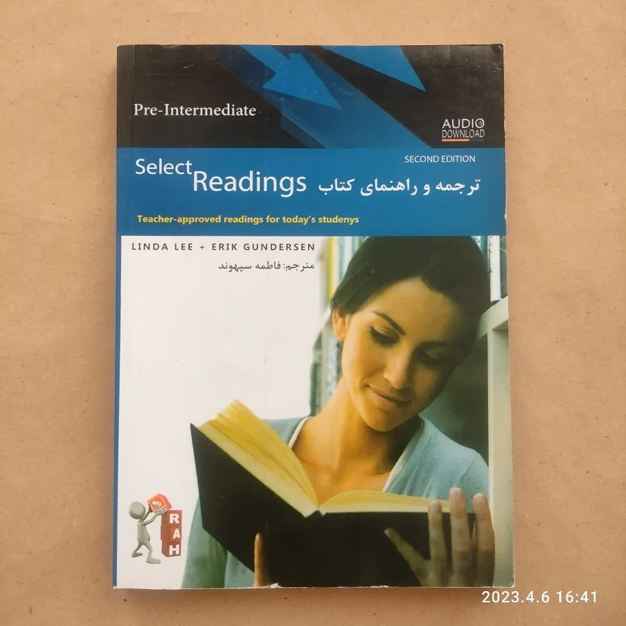 ترجمه کتاب select reading