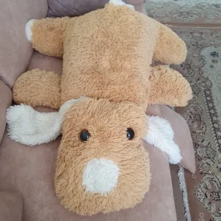 عروسک سگ پشمالو