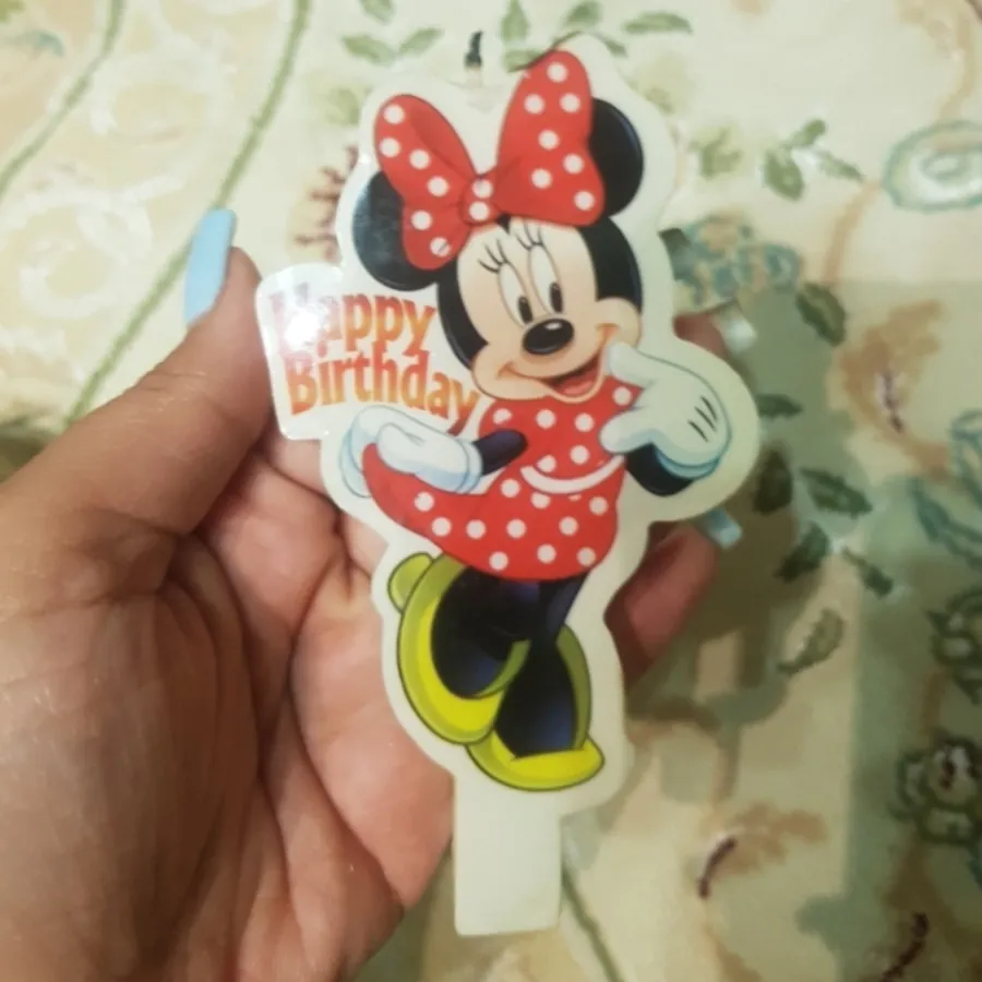 شمع تولد میکی موس