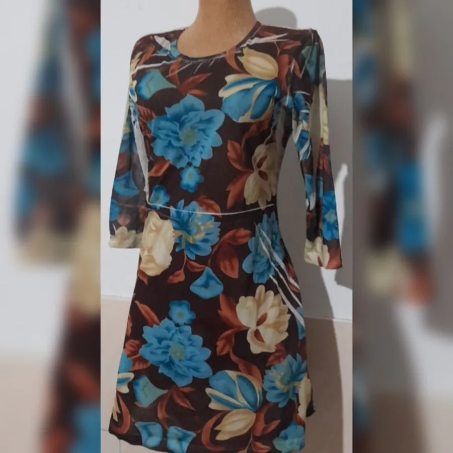 پیراهن کژوال،گلدار