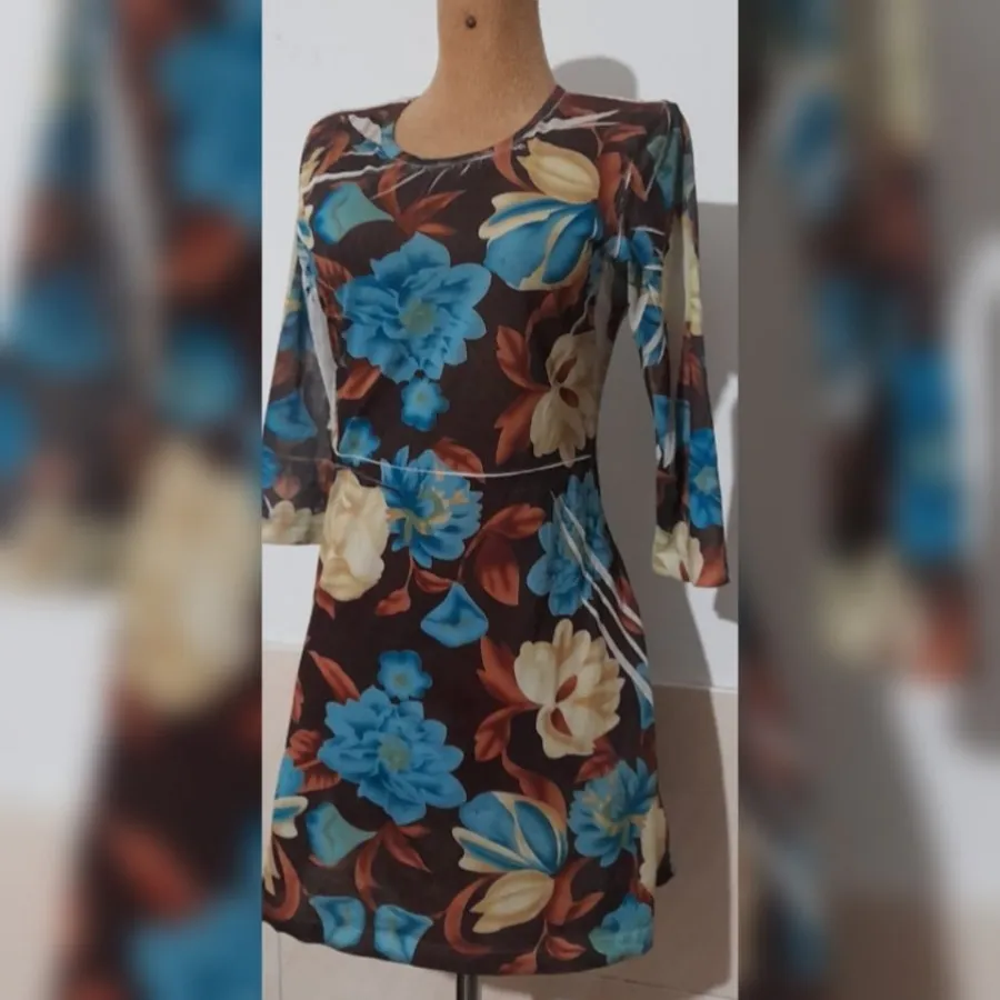 پیراهن کژوال،گلدار