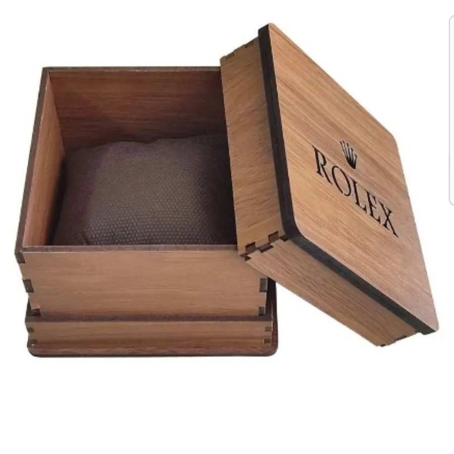 جعبه ساعت چوبی طرح رولکس