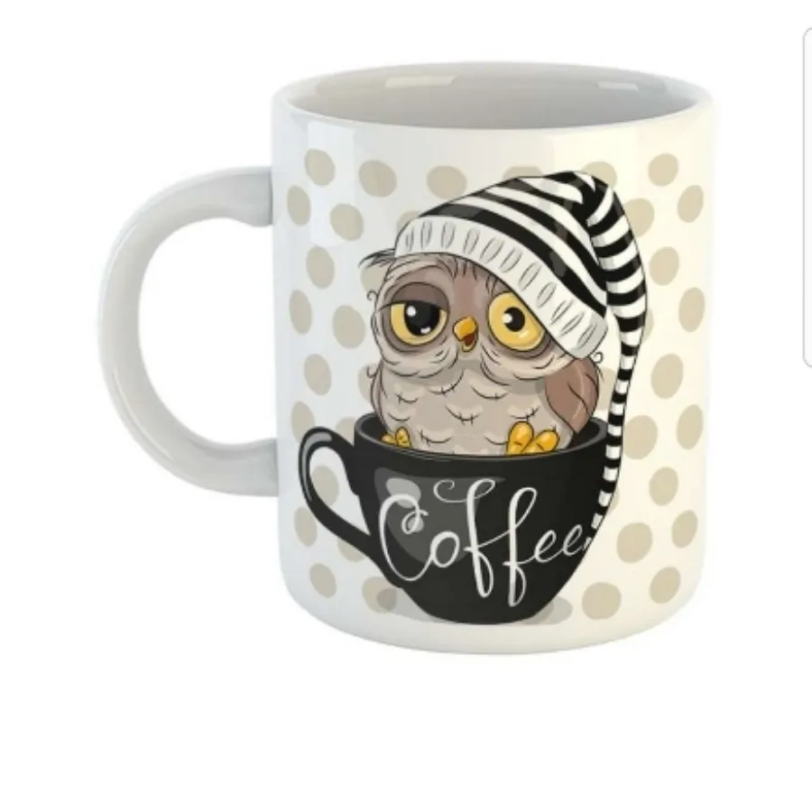 ماگ سرامیکی طرح جغد