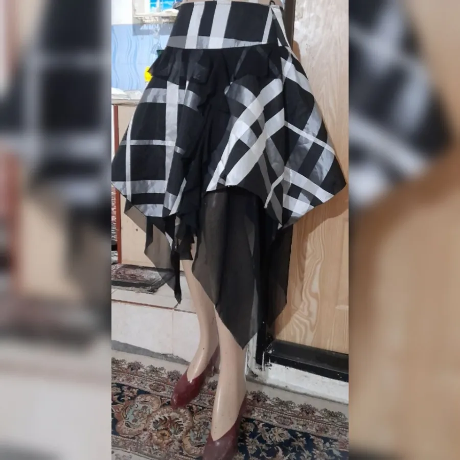 دامن چهارخونه