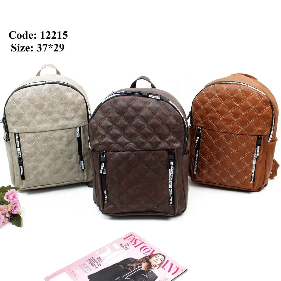 کوله پشتی دخترانه گلدوزی