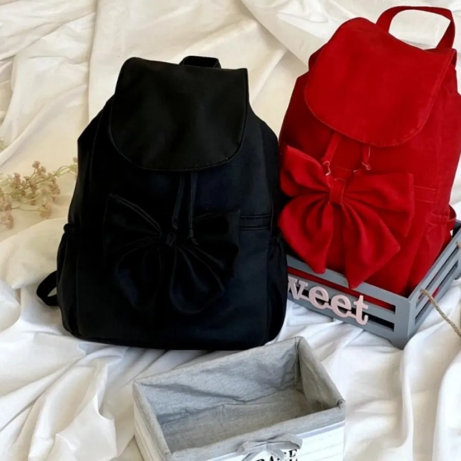 کوله پشتی دخترانه پاپیون