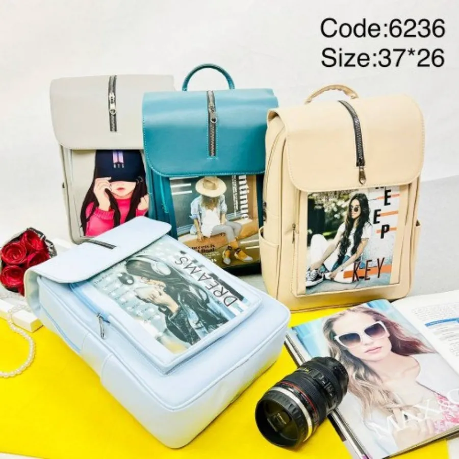 کوله پشتی دخترانه عکس دار