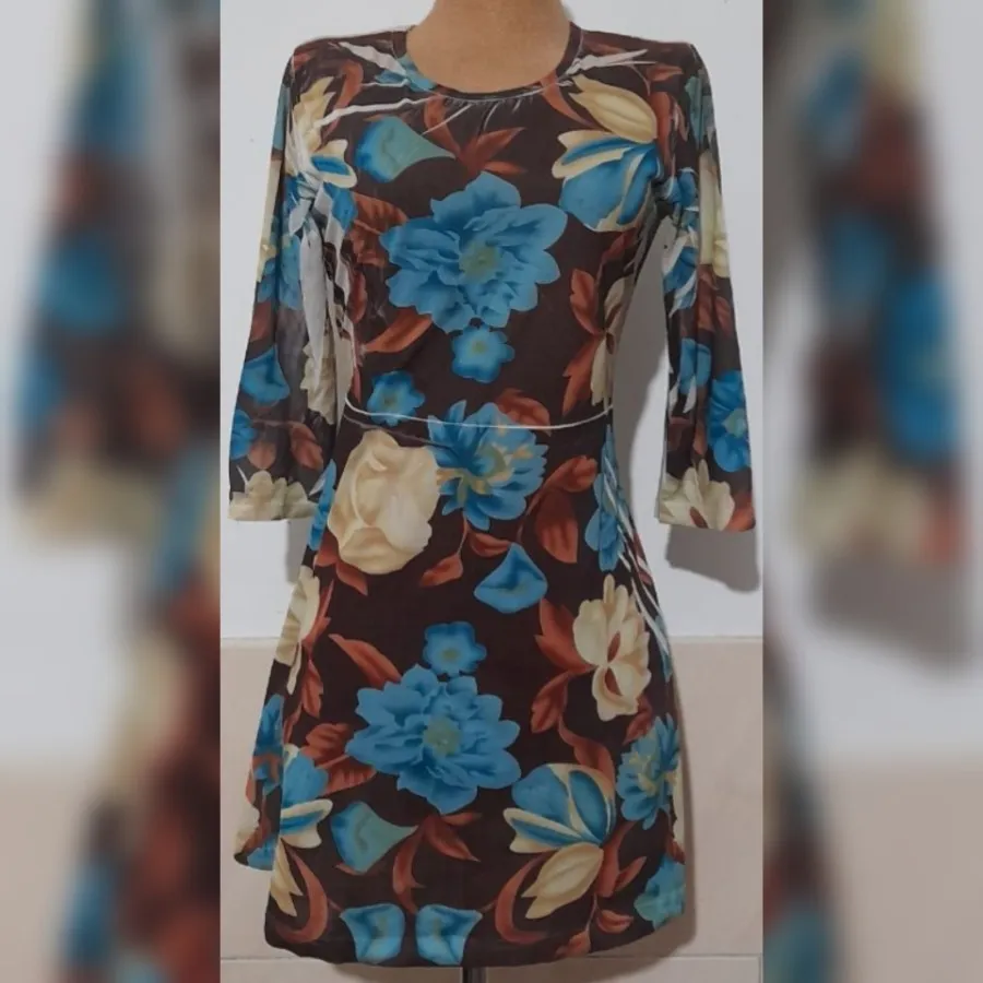 پیراهن کژوال،گلدار