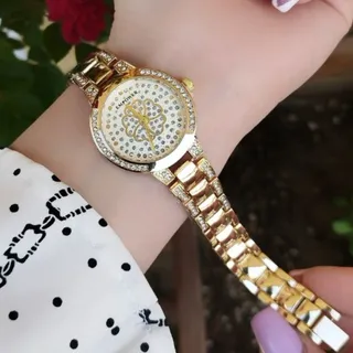 ساعت زنانه پرکار نگین دار