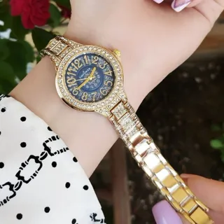 ساعت زنانه پرکار نگین دار