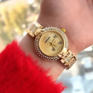 ساعت زنانه پرکار نگین دار