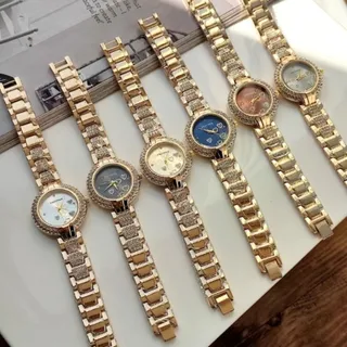 ساعت پرکار نگین دار