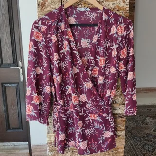 شومیز گلدار خارجی