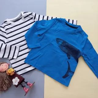 پک 2تایی تیشرت نخی پسرانه
