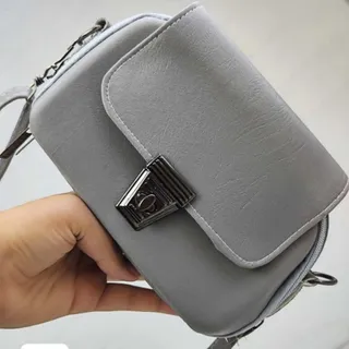 کیف پاسپورتی دوشی طوسی