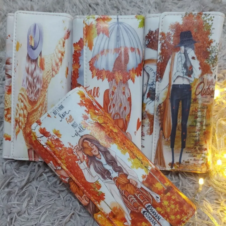 کیف پول دخترانه پاییز