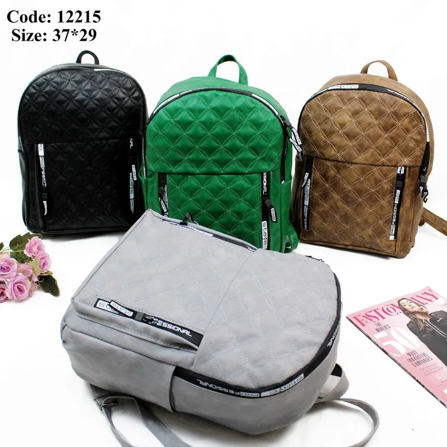 کوله پشتی دخترانه گلدوزی