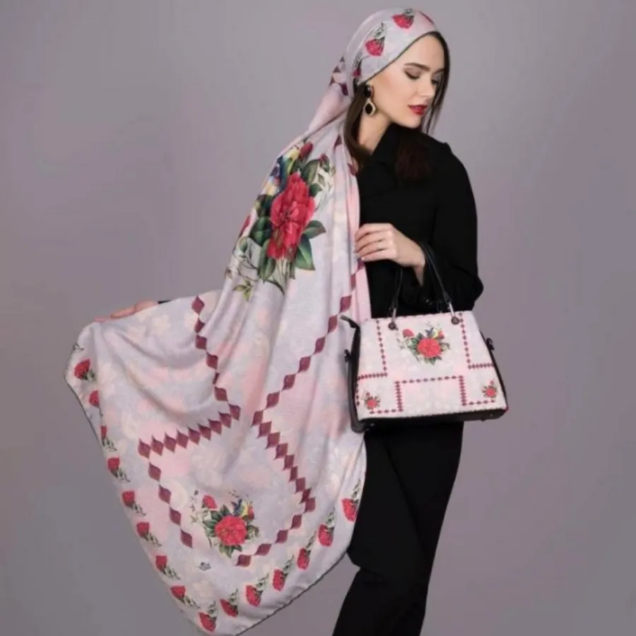 ست کیف و روسری