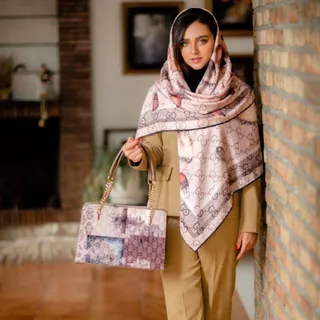 ست کیف زنانه و روسری