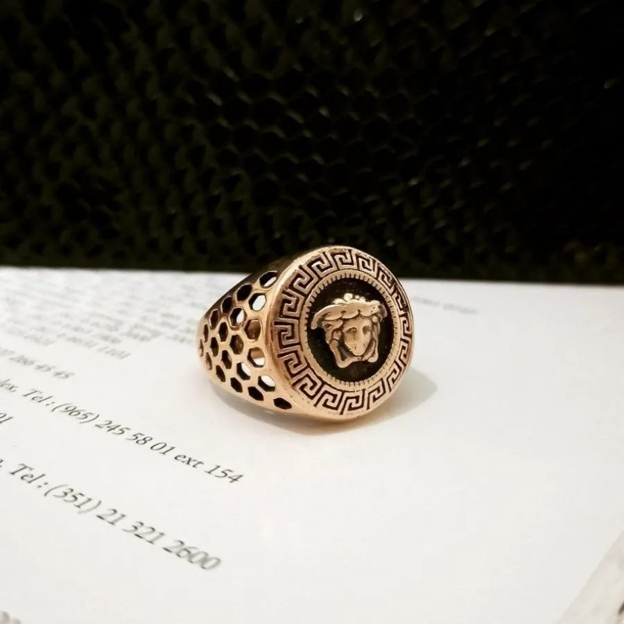 انگشتر طلا روس مردانه