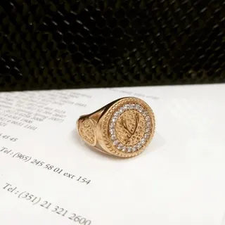 انکشتر طلا روس مردانه