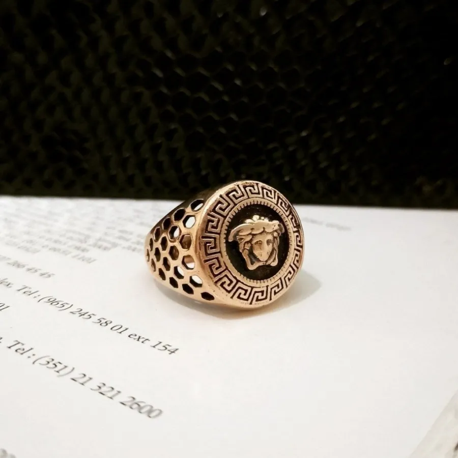 انگشتر طلا روس مردانه