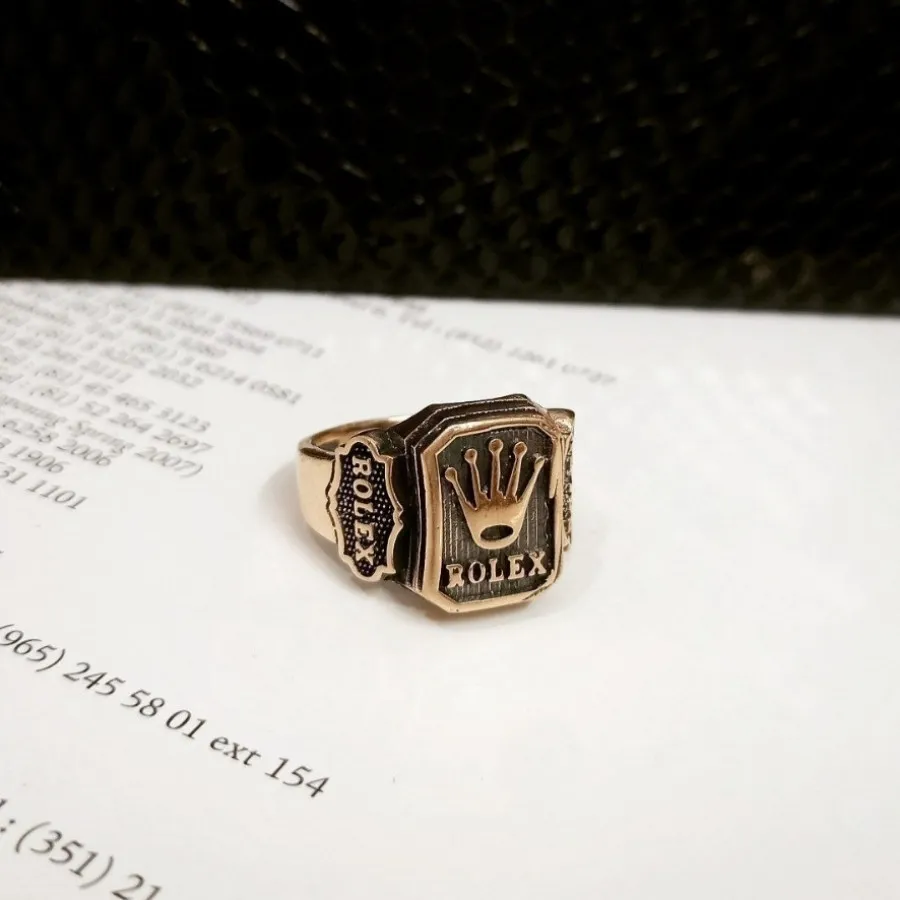 انگشتر طلا روس مردانه