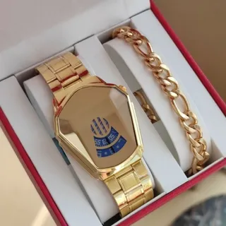 ست دستبند وساعت مردانه