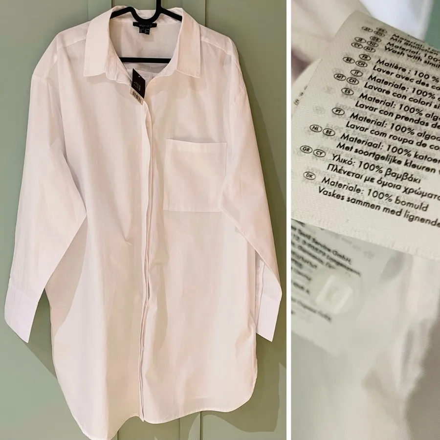 شومیز سفید اسمارا