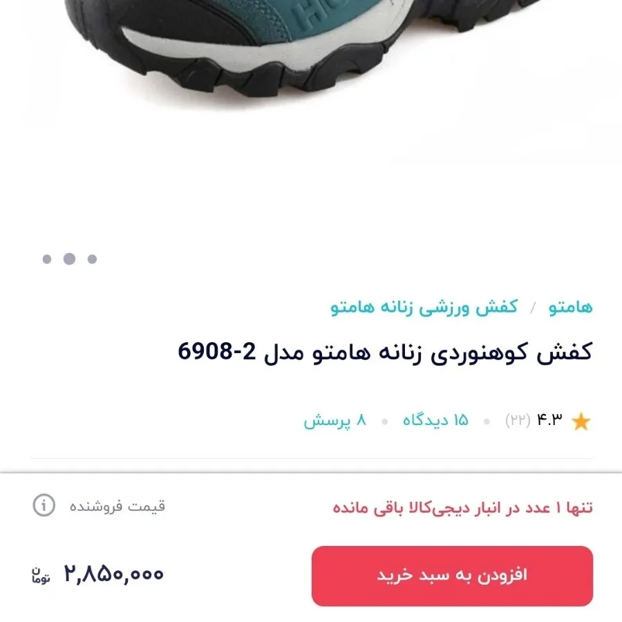 کفش هامتو