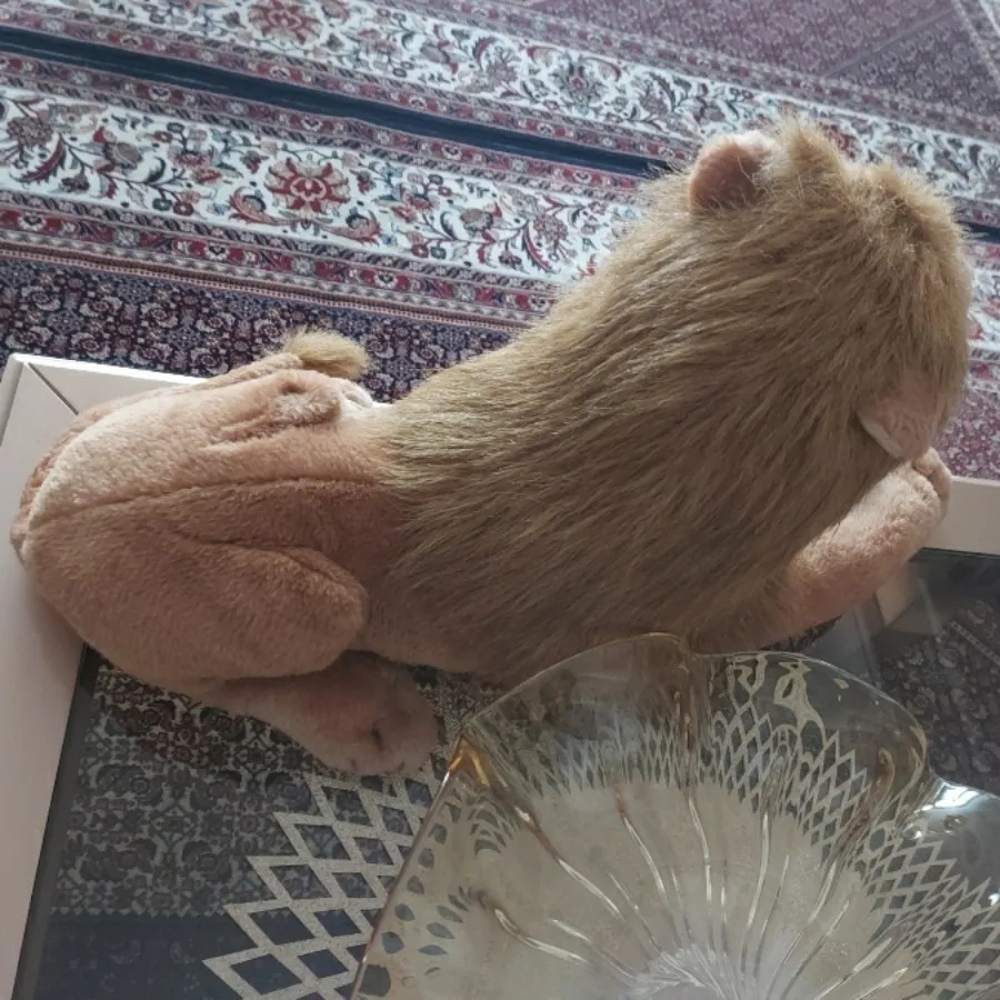 اسباب بازی شیر پشمالو