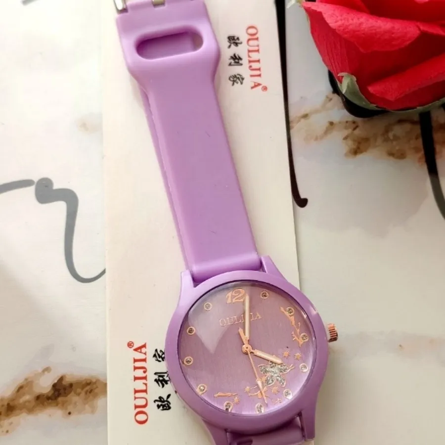 ساعت دخترانه رنگی