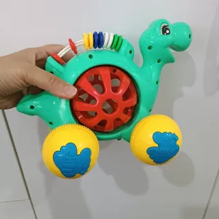اسباب بازی چرخدار لاک پشت