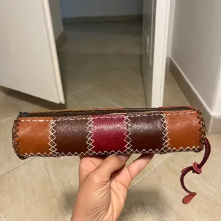 جامداد چرم تیکه دوزی