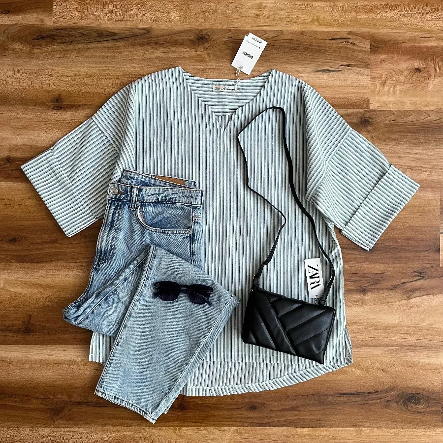 تونیک مانتویی لینن