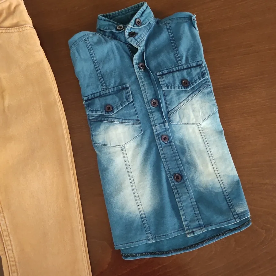 بلوز جین وشلوار h&m