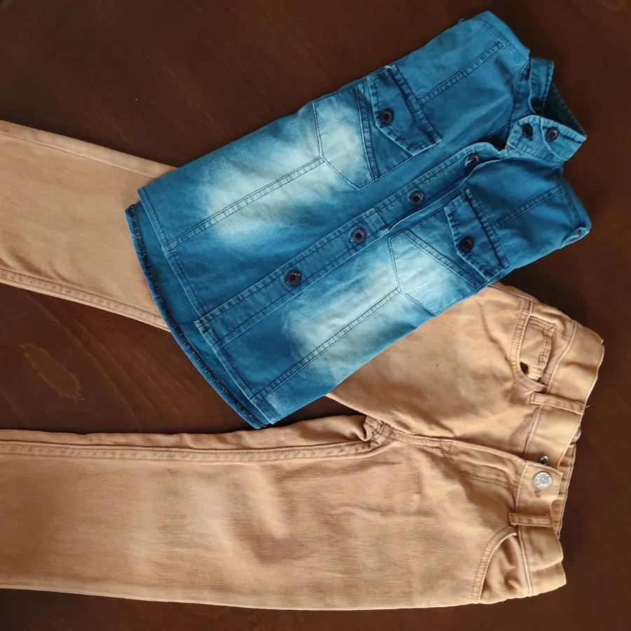 بلوز جین وشلوار h&m