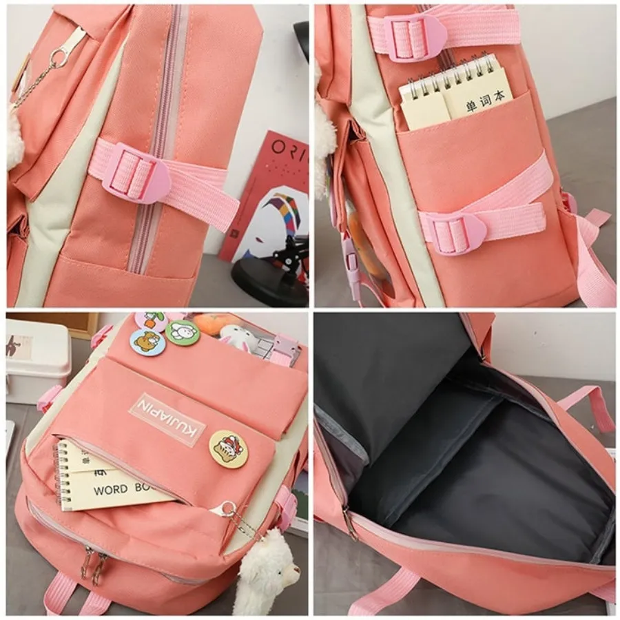 ست کوله پشتی 4 تکه فانتزی