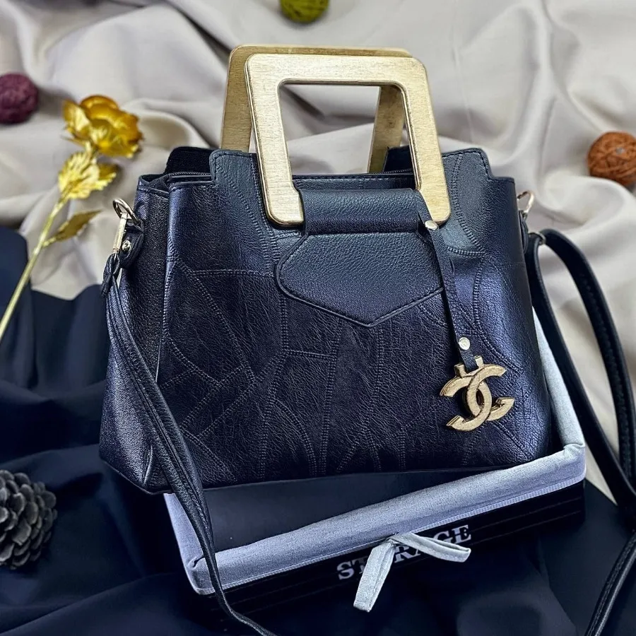 کیف دسته چوبی