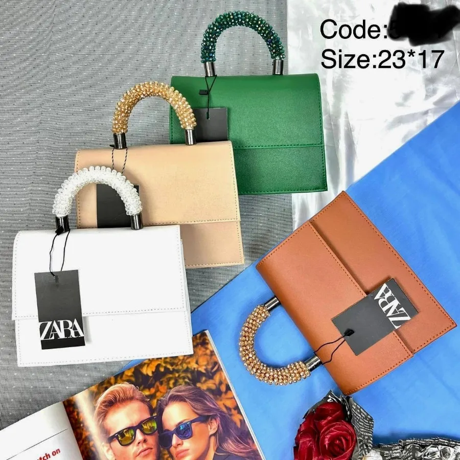 کیف دسته مرواریدی