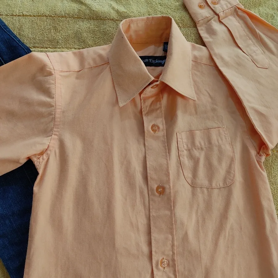 پیراهن نارنجی مرجانی