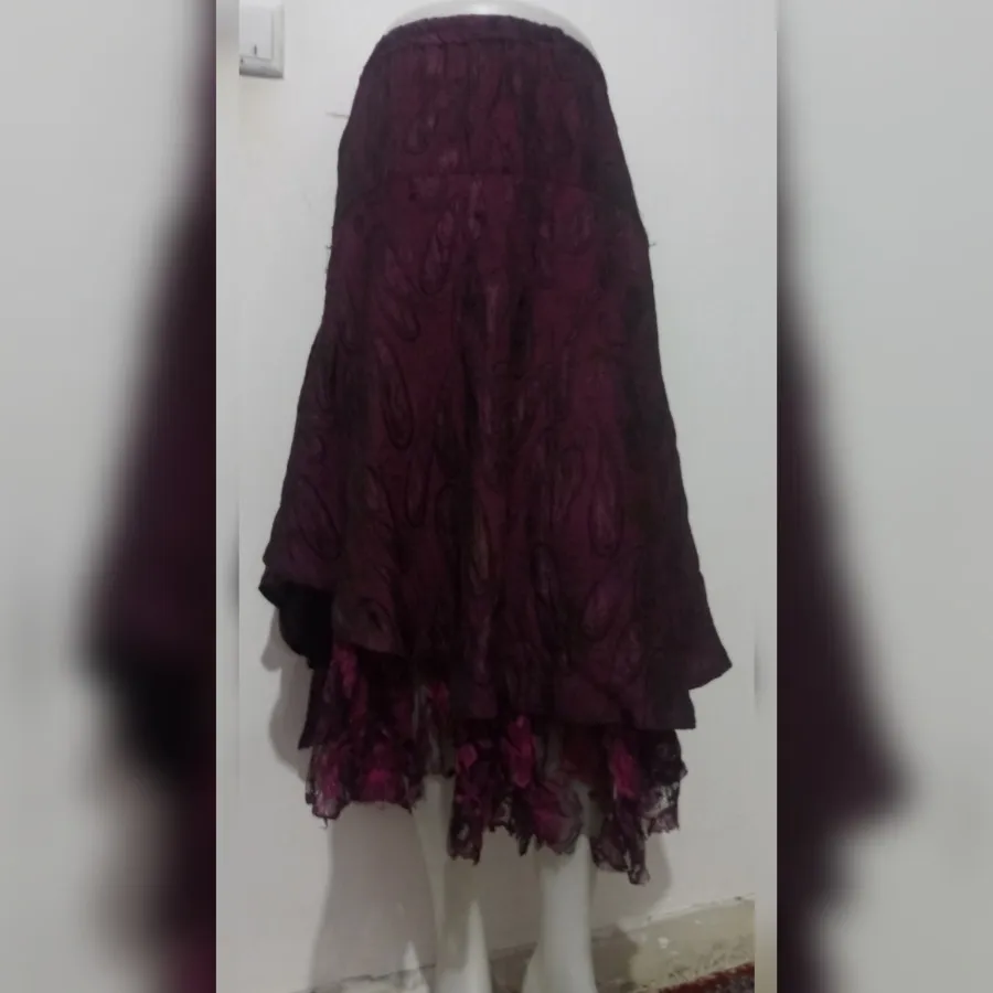 دامن دوبل تافته