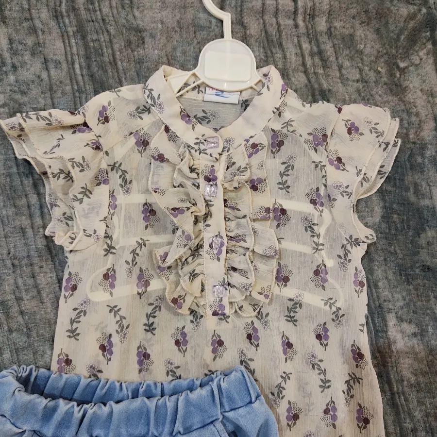 بلوز وشلوارک جین