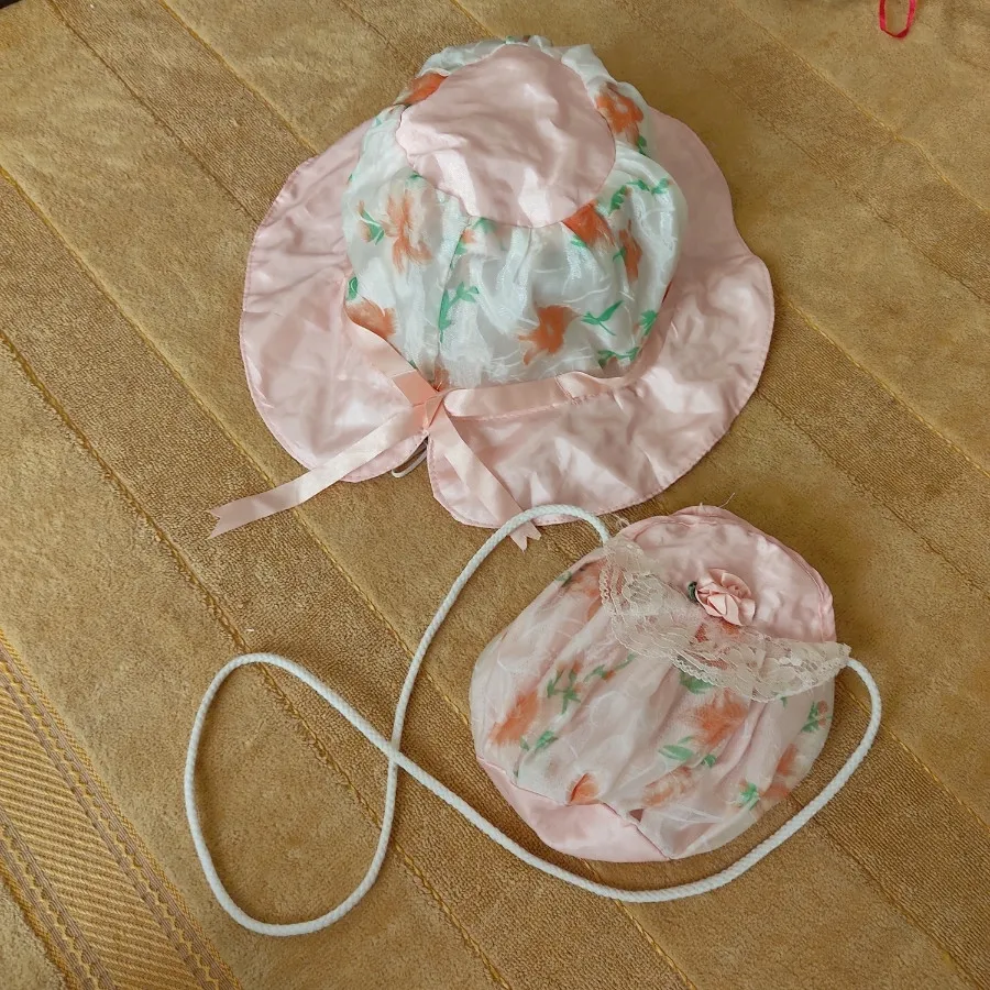 ست کلاه وکیف دخترانه