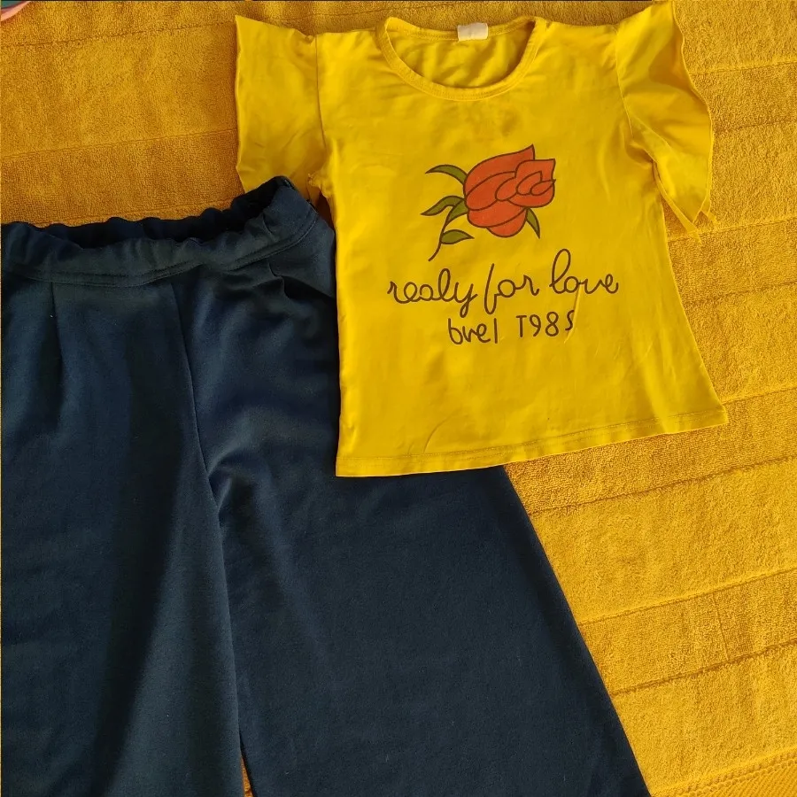 بلوز ودامن شلواری