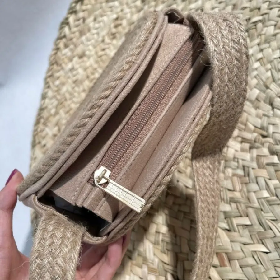 کیف کنفی گرد زیپ دار