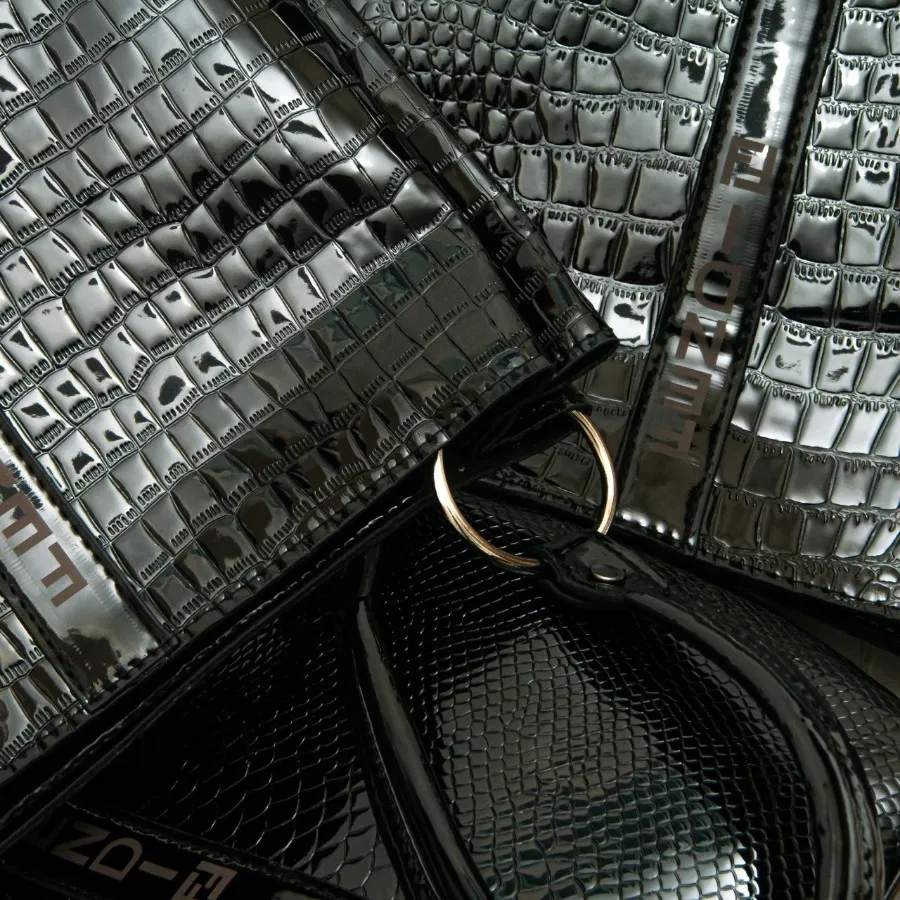 کیف ورنی دوتایی